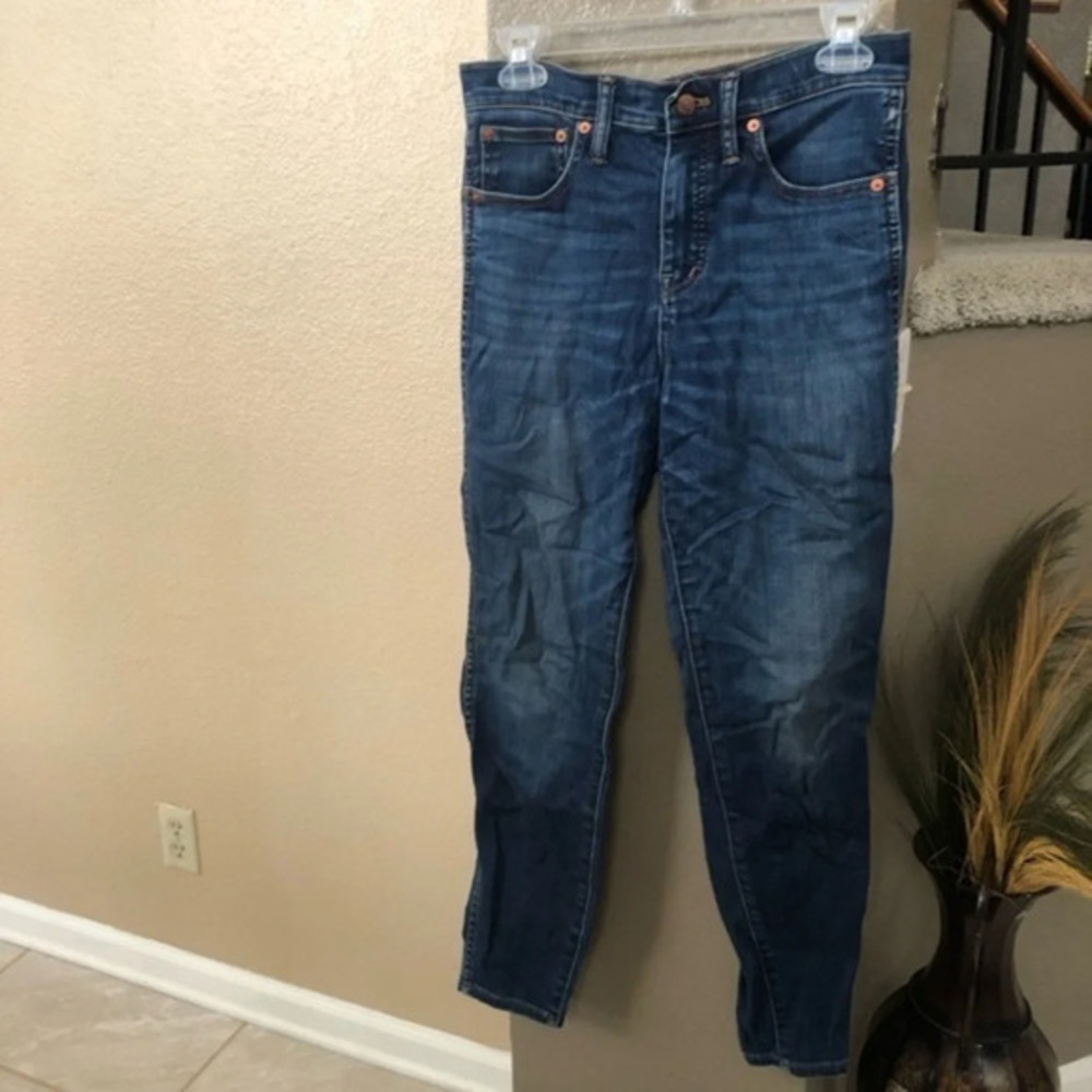 Madewell 10” High Rise Skinny Jeans Size 26